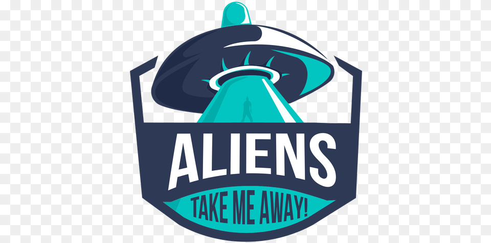 Fun Alien Ufo Take Me Away Badge Illustration, Lighting, Logo, Clothing, Hat Free Png