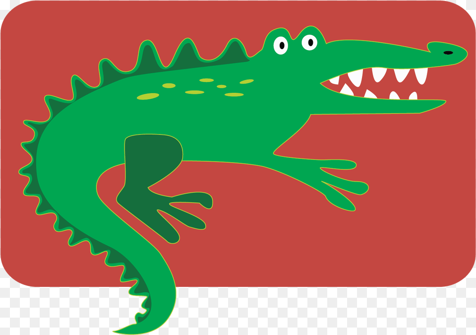 Fun Alligator Vector Clip Art American Crocodile, Animal, Lizard, Reptile, Fish Free Png