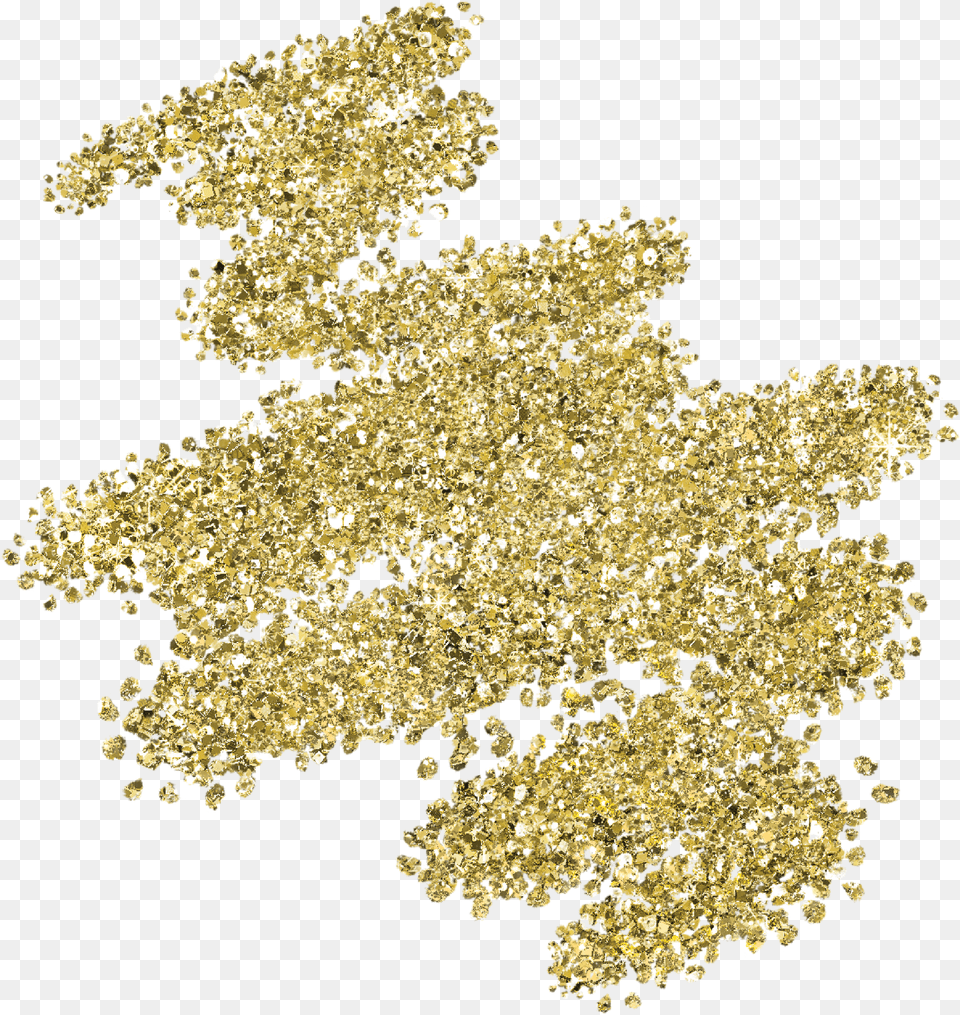 Fun And Decorative Gold Glitter Squiggleswoosh Embellishments Bioaoua New Skin Care Face Cream 24 K Gold Whitening, Plant, Accessories Png Image