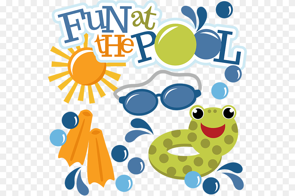 Fun At The Pool Svg Swimming Svg Files For Scrapbooking Scalable Vector Graphics, Advertisement, Art, Face, Head Free Png
