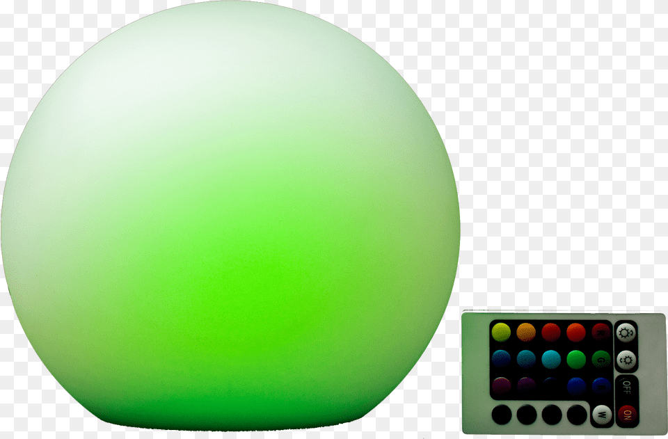 Fun Central C207 Led Light Up Waterproof Ball Mood Wallpaper, Sphere, Green, Egg, Food Free Png