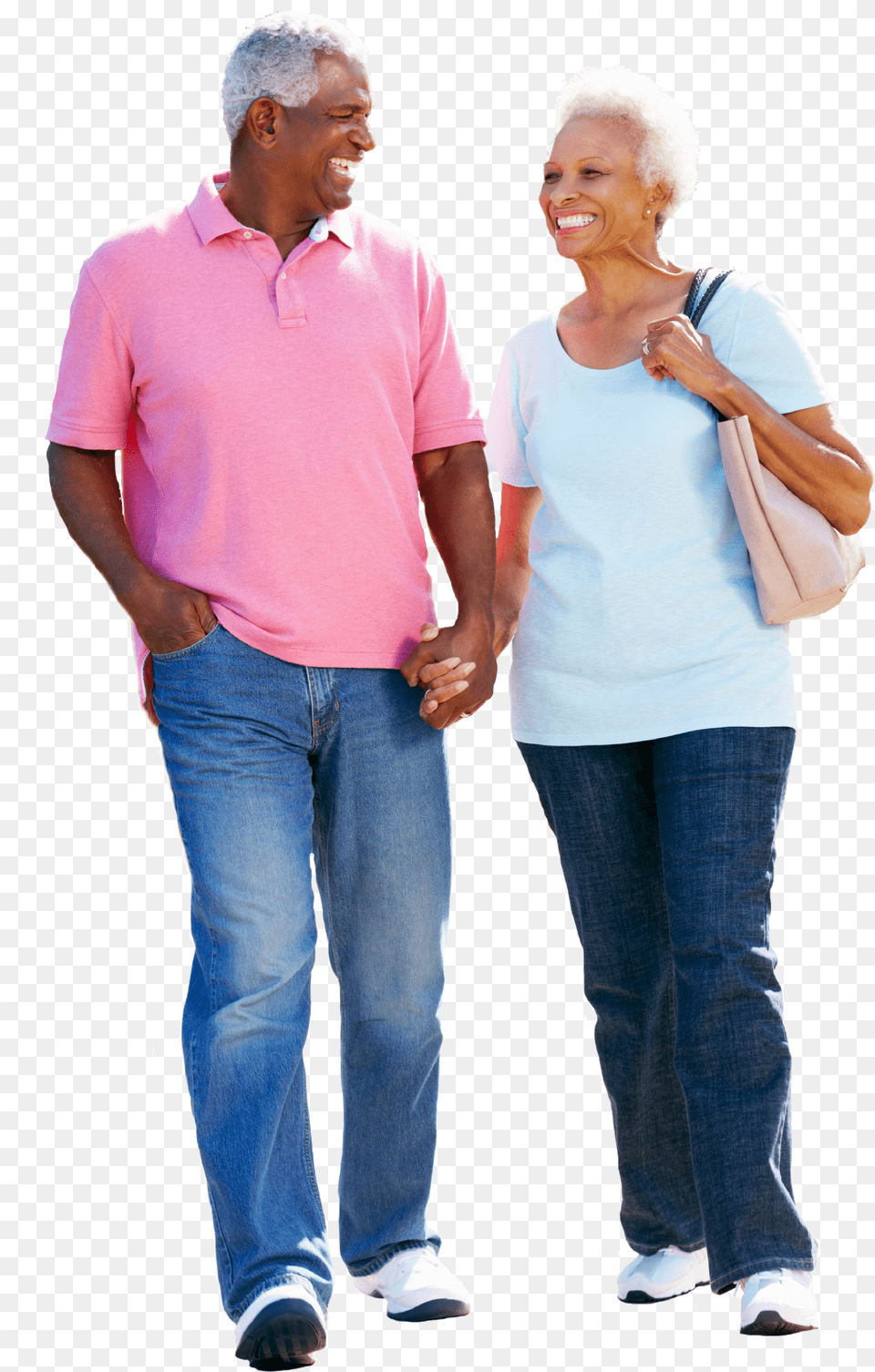 Fun Elderly Couple Standing, Pants, Head, Jeans, Person Free Transparent Png
