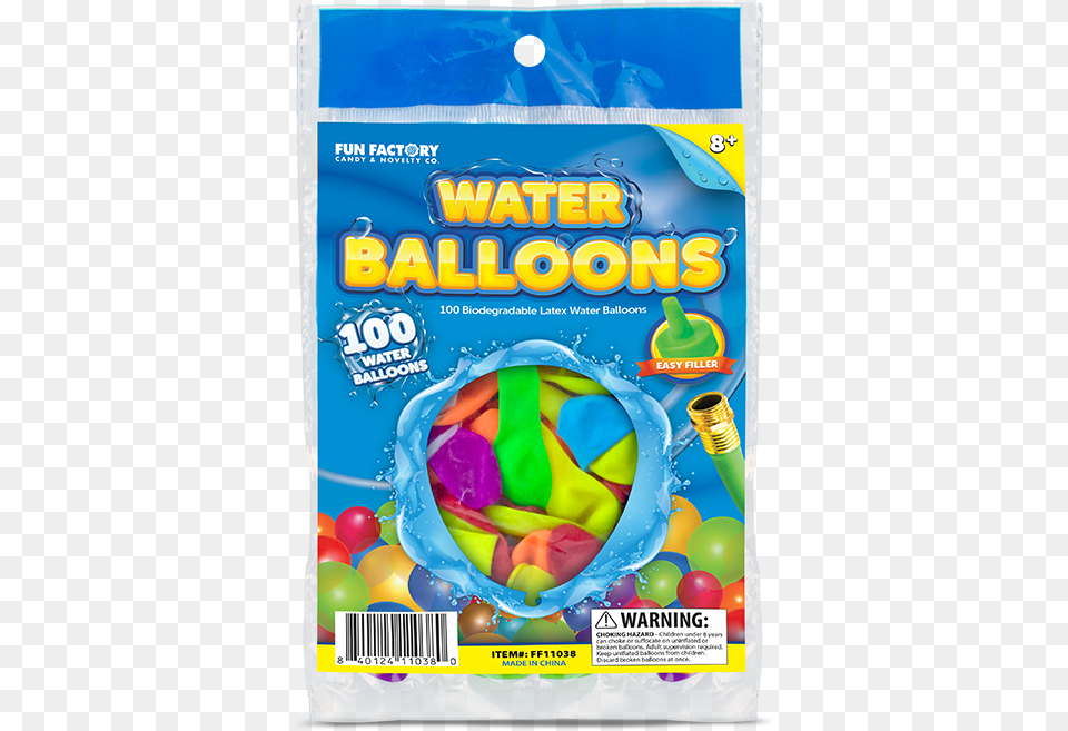 Fun Factory Candy Water Balloons Baby Float, Food, Sweets Png