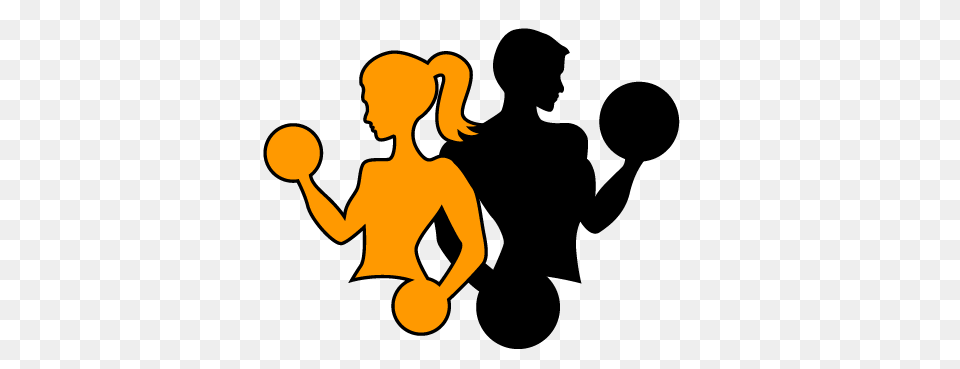 Fun Fitness With Katie Icons, Silhouette, Baby, Person, Juggling Free Png Download