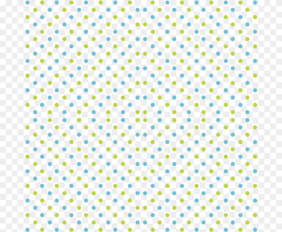 Fun Flowers Blue Green Polka Dots Giftwrap Polka Dot, Pattern, Polka Dot Free Png Download