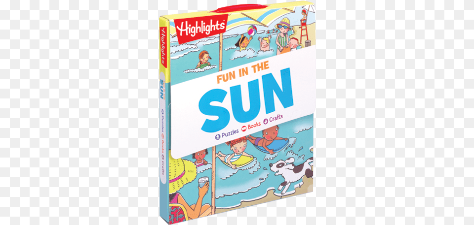 Fun In The Sun Box Of Fun Fun In The Sun Take Along Fun, Book, Publication, Comics, Baby Free Png Download