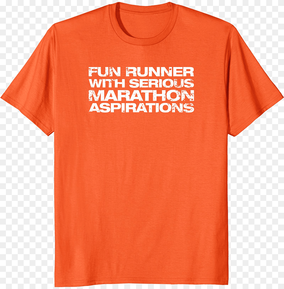 Fun Runner T Shirt Active Shirt, Clothing, T-shirt Free Png