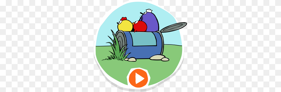 Fun Science And Math Games And Videos For Preschoolers Peep Peep, Grass, Plant Free Png Download