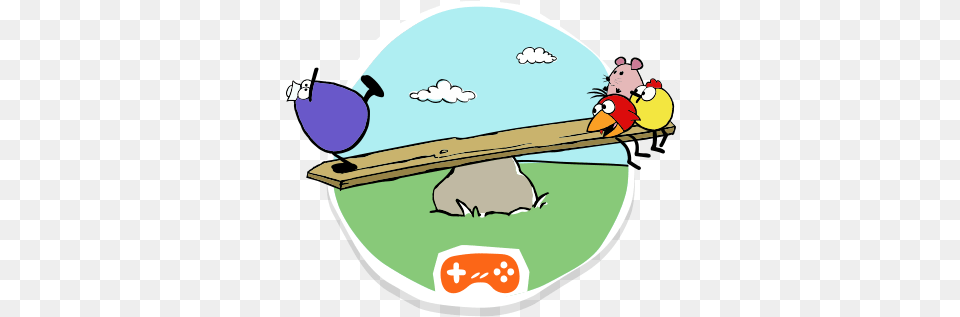 Fun Science And Math Games Videos For Preschoolers Peep And The Big Wide World Games Art, Seesaw, Toy, Animal, Bird Free Png Download