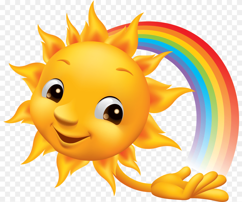 Fun Sun Smiling Sun, Animal, Fish, Sea Life Png Image