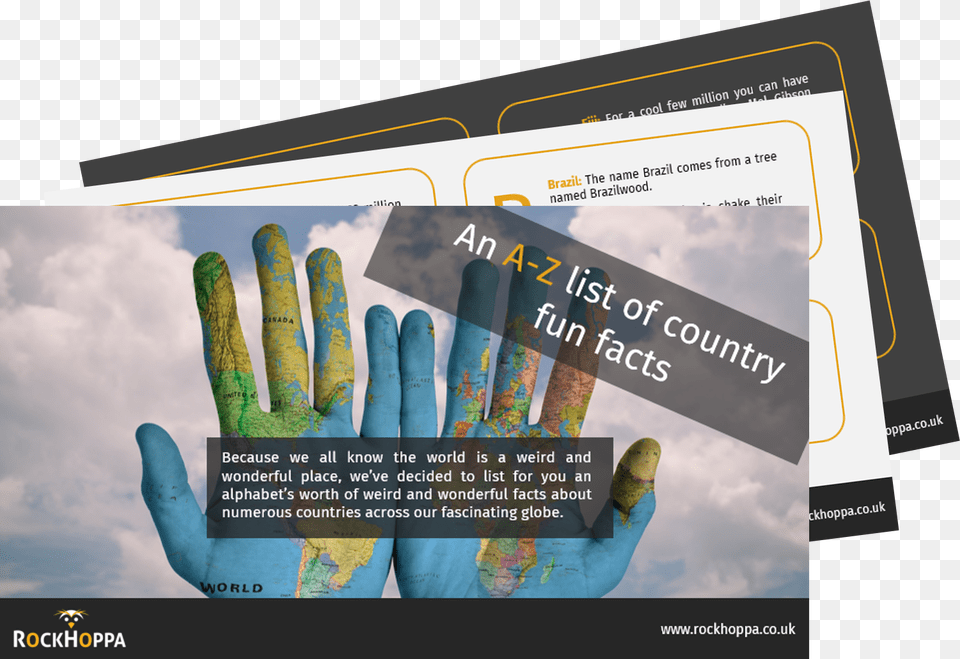 Fun Travel Facts One Goal One Nation One World, Advertisement, Body Part, Finger, Hand Png