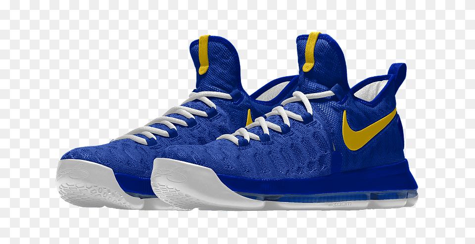 Fun With Nikeid The Very Real Nike Kd Nikeid In Warriors Colors, Clothing, Footwear, Shoe, Sneaker Free Png Download