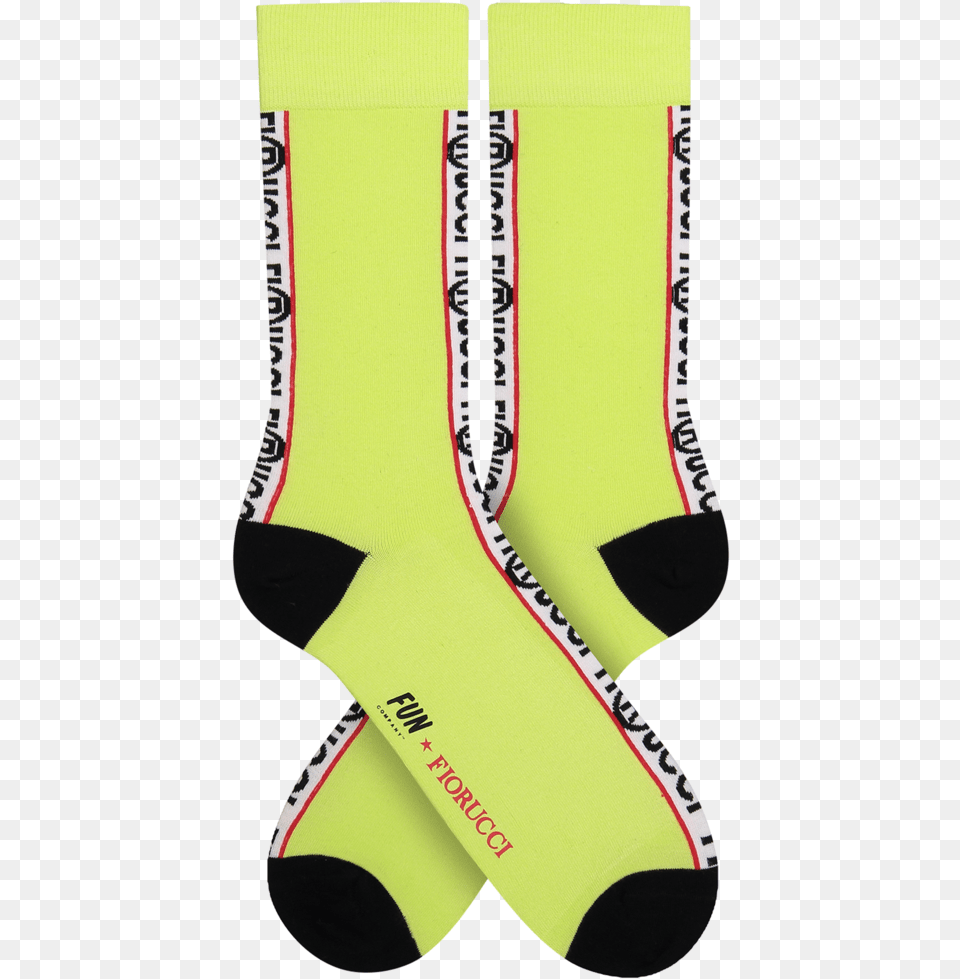 Fun X Fiorucci Unisex Racing Stripe Crew Sock, Clothing, Hosiery Free Transparent Png