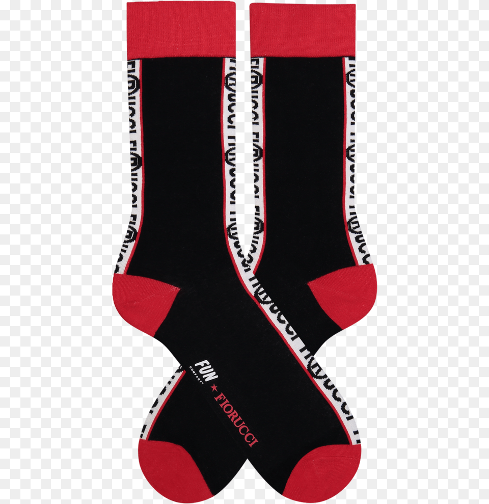 Fun X Fiorucci Unisex Racing Stripe Crew Sock, Clothing, Hosiery Png Image