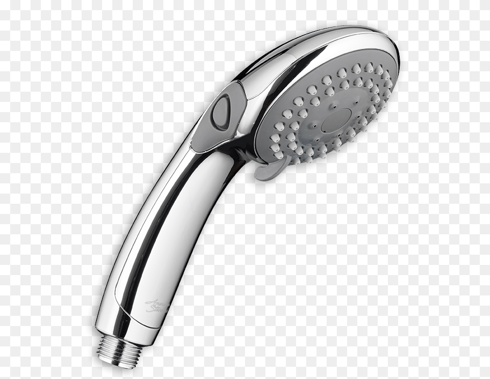 Function Hand Shower With Pause Feature In Polished American Standard Handshower Chrome, Indoors, Bathroom, Room, Appliance Png