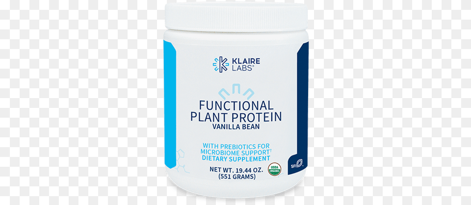 Functional Plant Protein Vanilla Bean Cosmetics, Bottle, Shaker Free Png