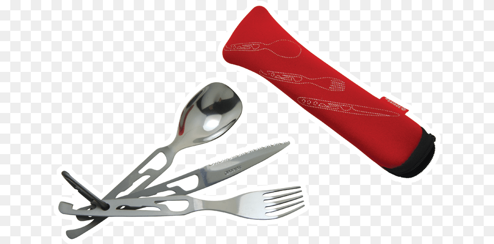 Functions Cutlery Set 39basecamp39 Red Baladeo Besteckset Basecamp Orange, Fork, Spoon Free Png
