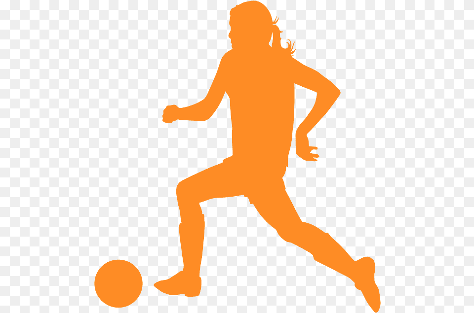 Fundo Transparente Jogadora De Futebol, Person, Ball, Handball, Sport Free Png Download