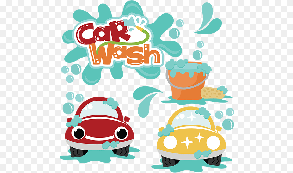 Fundraising Car Wash Clip Black And White Car Wash, Ice Cream, Cream, Dessert, Food Png Image