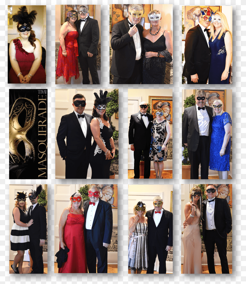 Fundraising Expectations Masquerade 1 Collage, Formal Wear, Suit, Dress, Clothing Free Png