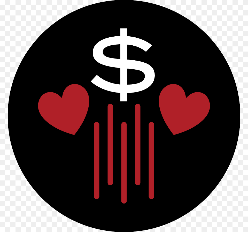 Fundraising Icon Emblem, Logo, Symbol, Disk Free Transparent Png
