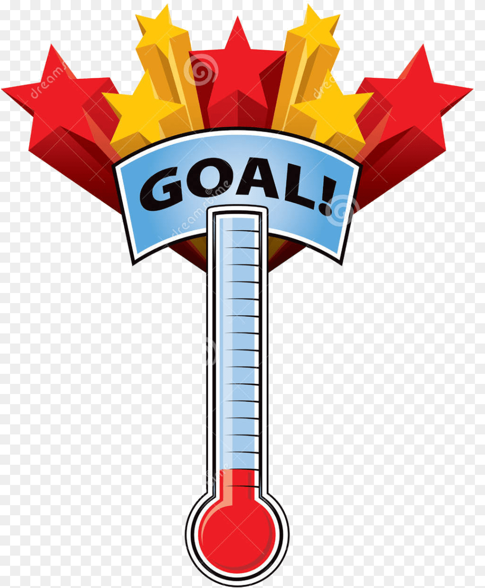 Fundraising Thermometer Goal Clip Art Goal Thermometer, Dynamite, Weapon Free Png