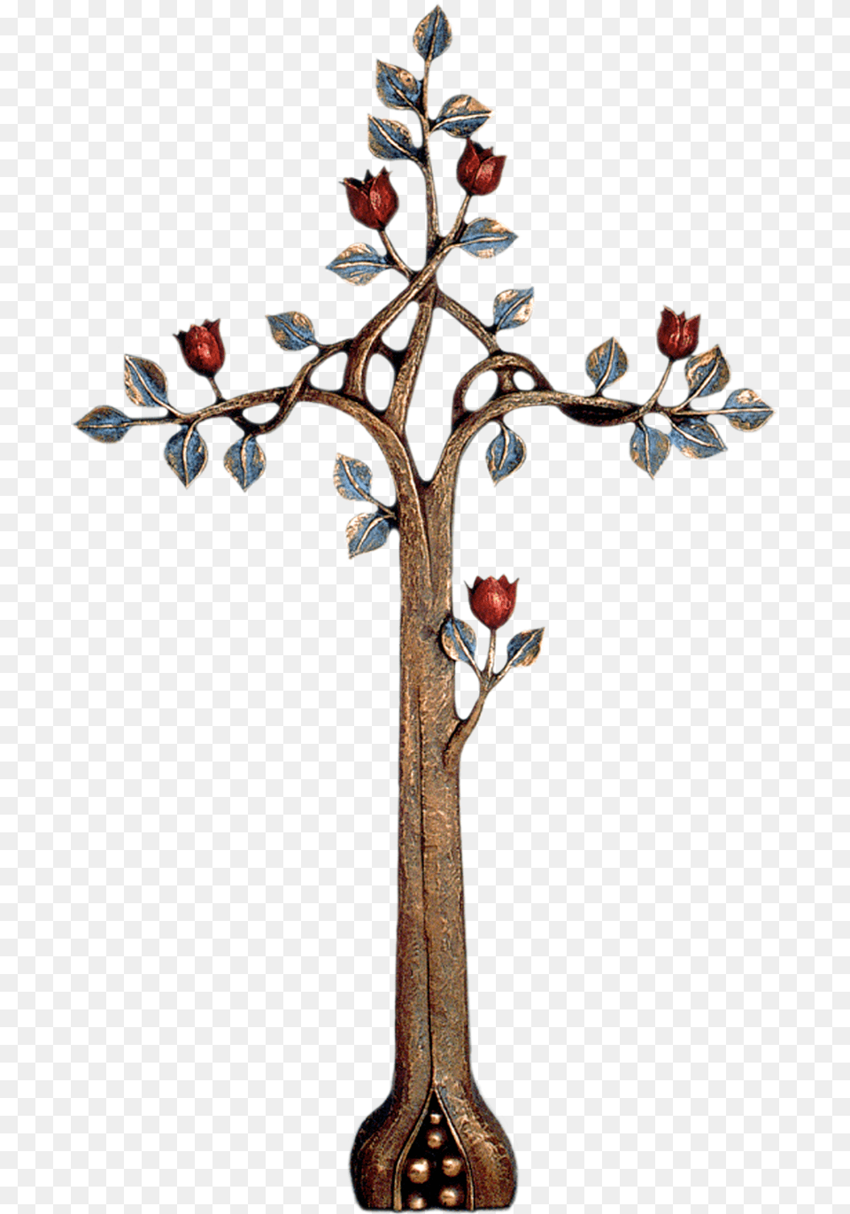 Funeral, Cross, Symbol, Plant Free Png