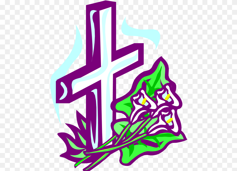 Funerals In The Catholic, Cross, Symbol, Purple Png Image