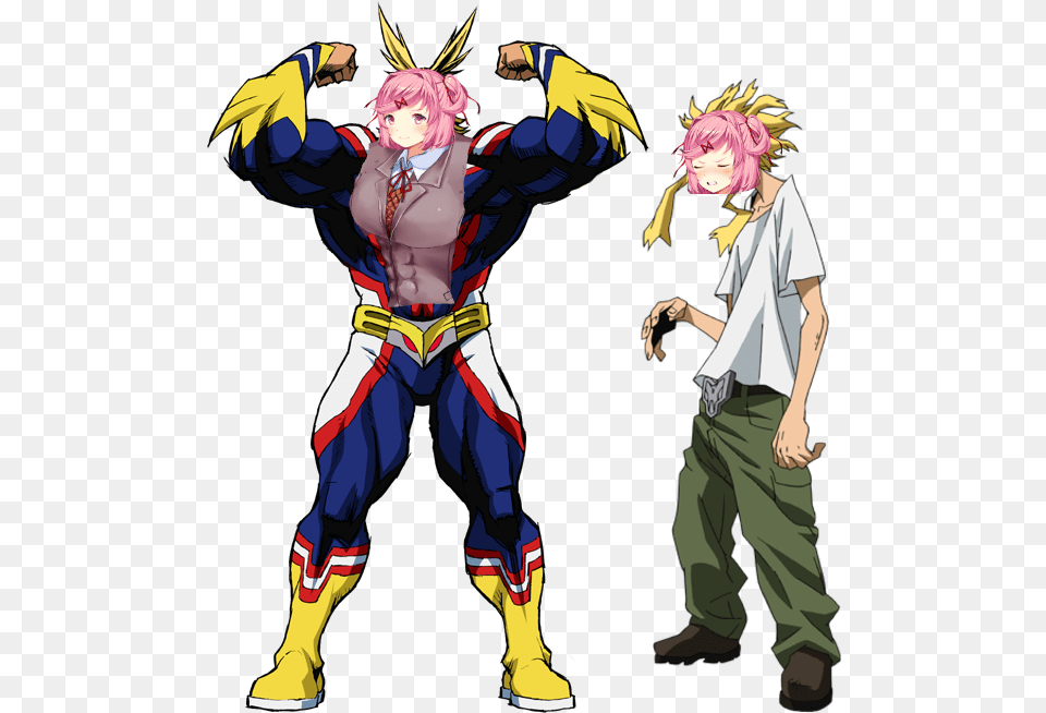 Funfun Buffsuki All Might Download All Might Muscle Form, Book, Publication, Comics, Adult Png