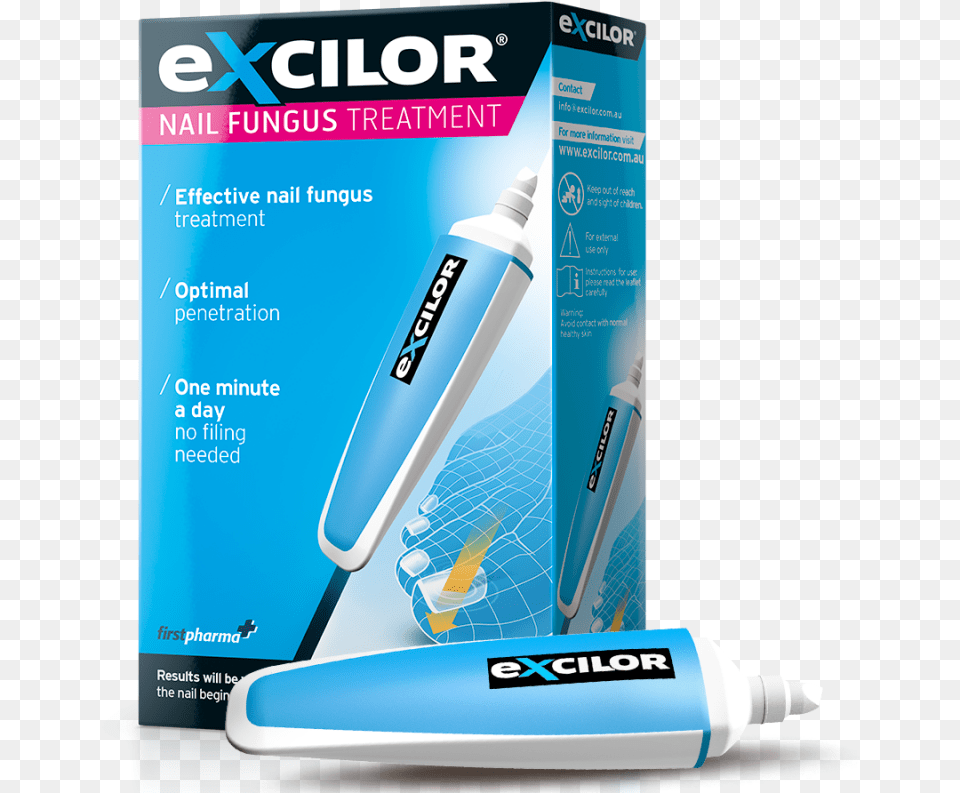 Fungal Nail Infection Excilor Nail Fungus Treatment Solution, Toothpaste Png