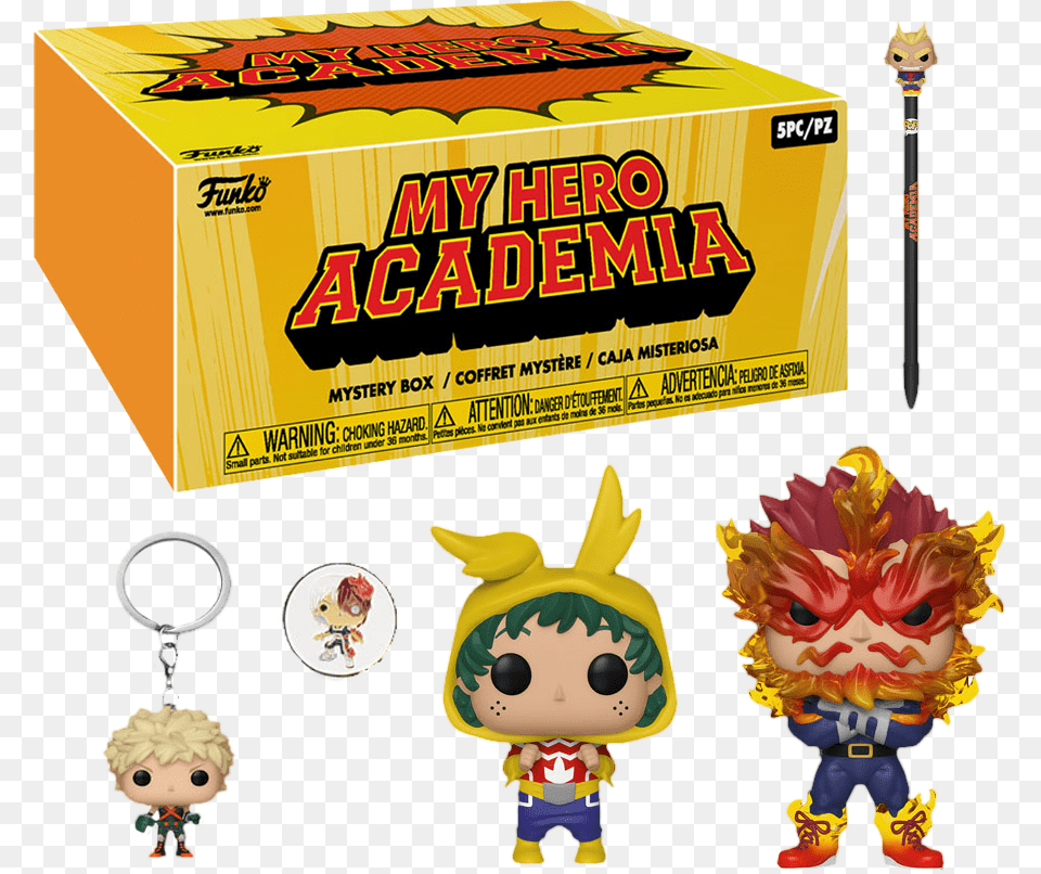Funimation My Hero Academia My Hero Academia Funko Pop, Toy, Baby, Person, Face Png