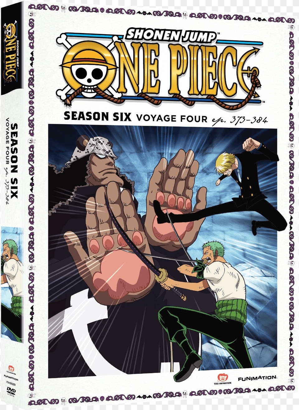 Funimation Season 6 Voyage 4 Dvd Cover One Piece Season, Publication, Book, Comics, Adult Free Transparent Png
