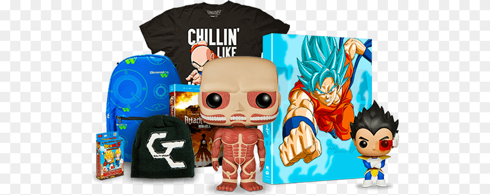 Funimation Shop Funimation Dragon Ball Z Resurrection 39f39, Bag, Baby, Person, Backpack Png