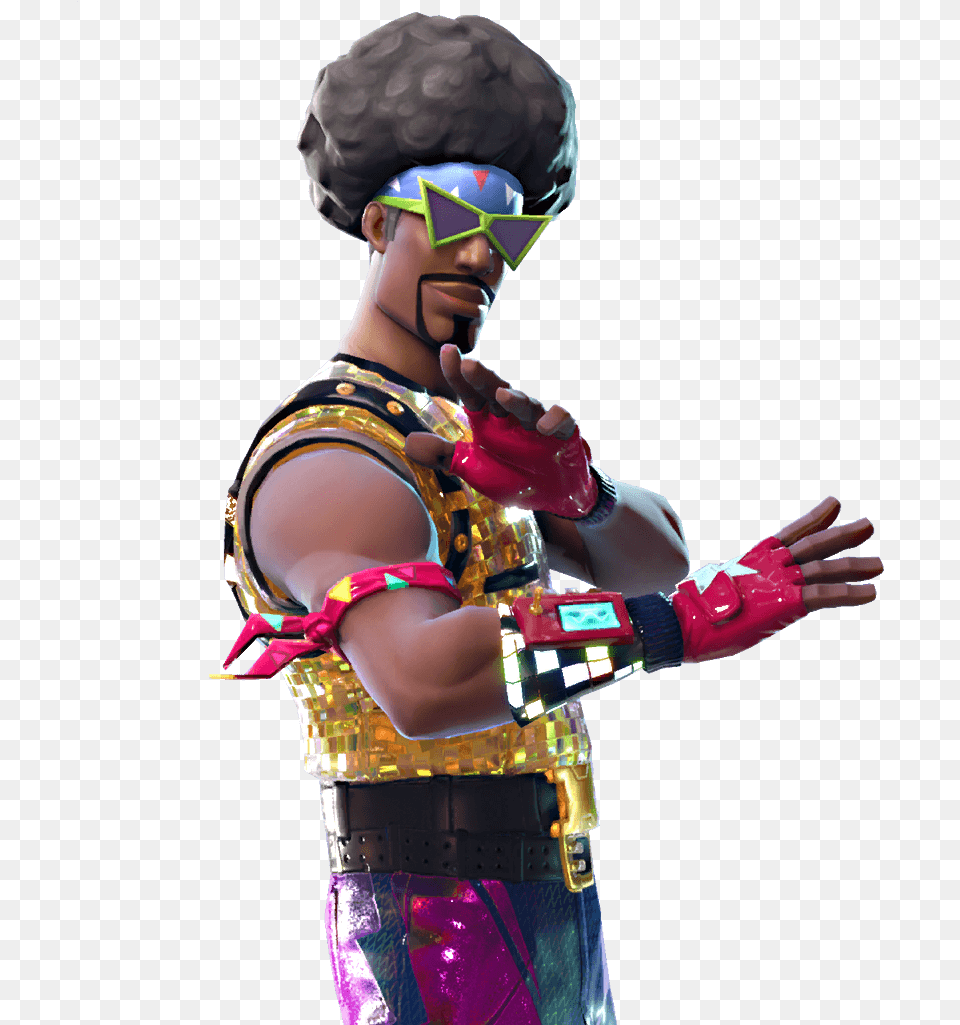 Funk Ops Outfit Featured Image Fortnite Funk Ops Skin, Person, Body Part, Hand, Finger Free Transparent Png