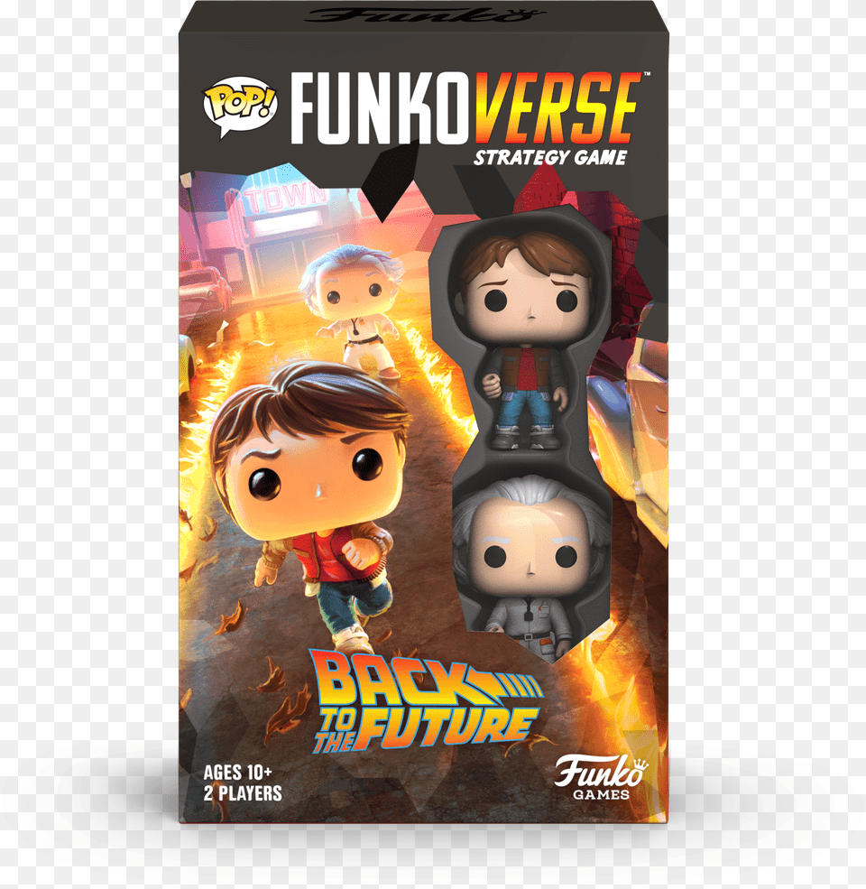 Funko Back To The Future Board Game, Book, Comics, Publication, Toy Free Transparent Png