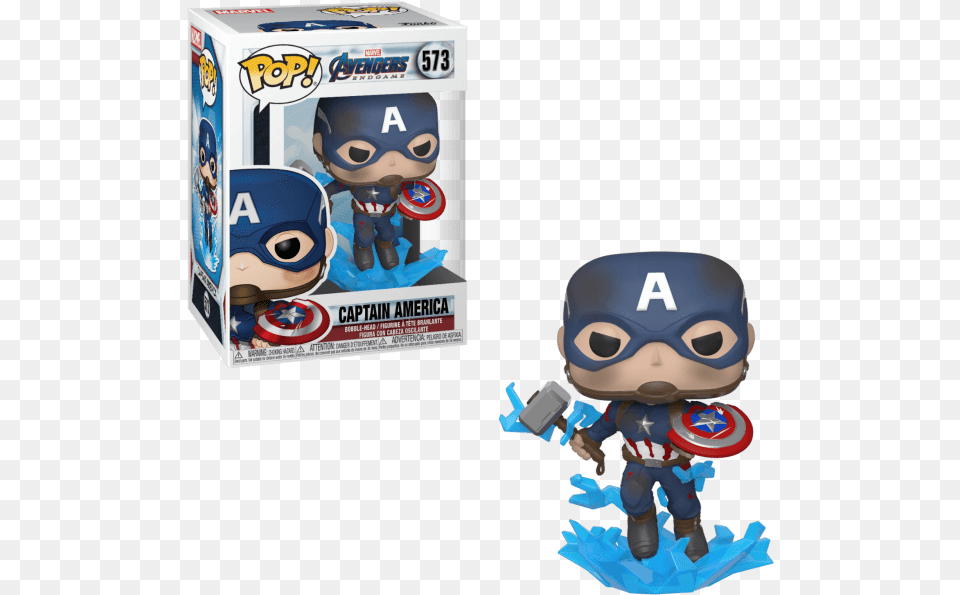 Funko Capitan America Endgame, Baby, Person, Face, Head Free Transparent Png