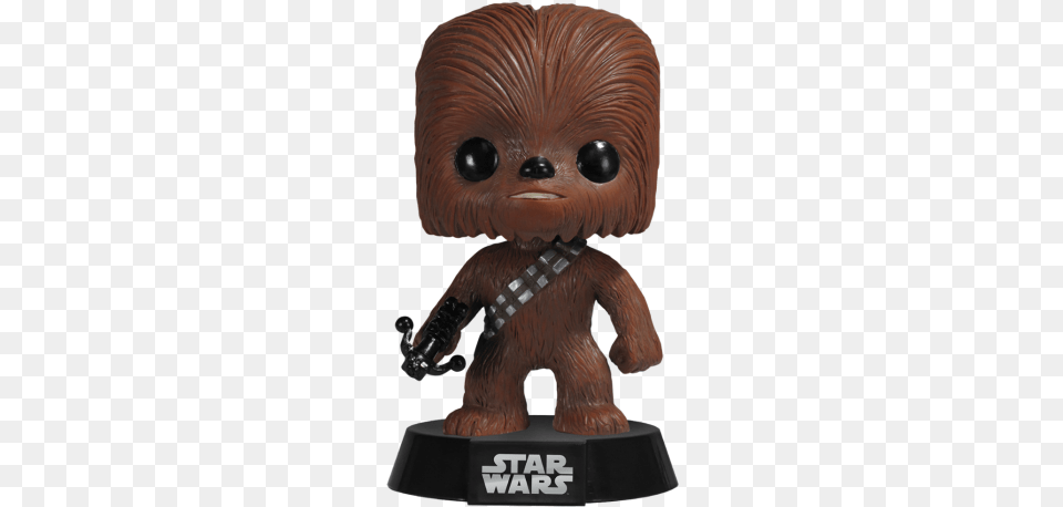 Funko Chewbacca Star Wars Pop, Figurine, Animal, Bear, Mammal Png Image