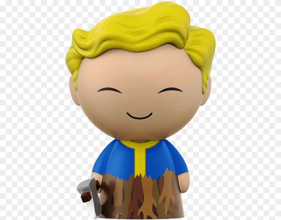 Funko Dorbz Fallout Fallout Vault Boy Rooted Dorbz Vinyl Figure, Toy, Baby, Person, Doll Png