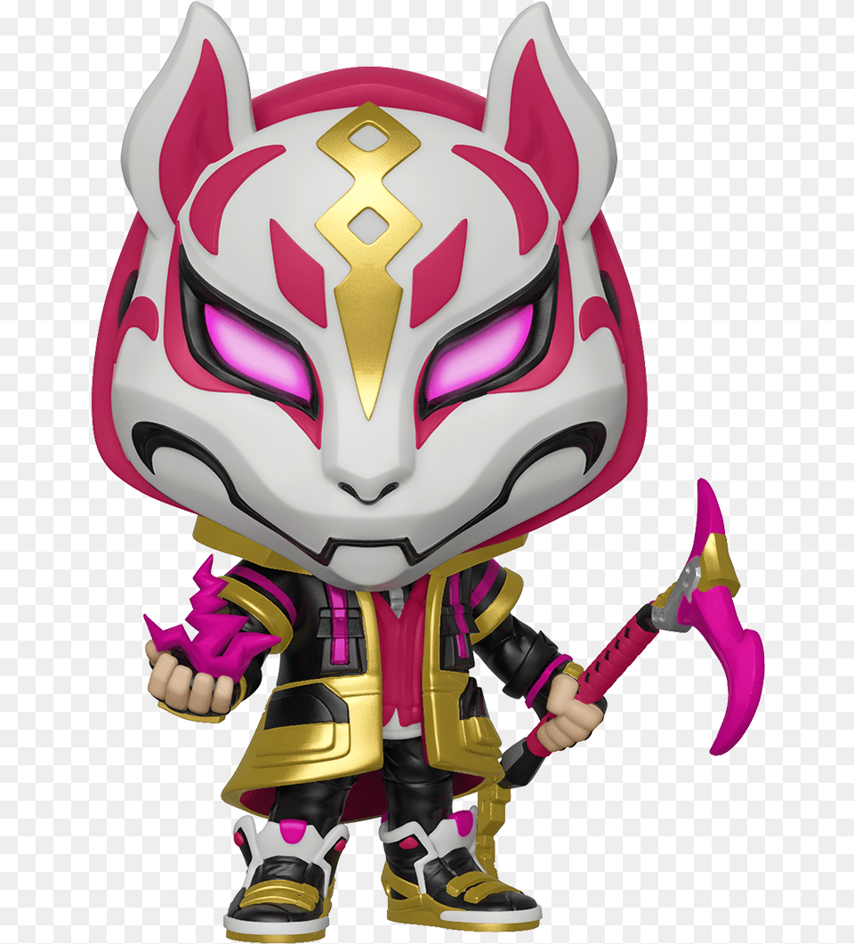 Funko Everyone Is A Fan Of Something Figurine Pop Fortnite Drift, Toy, Clothing, Footwear, Shoe Png Image