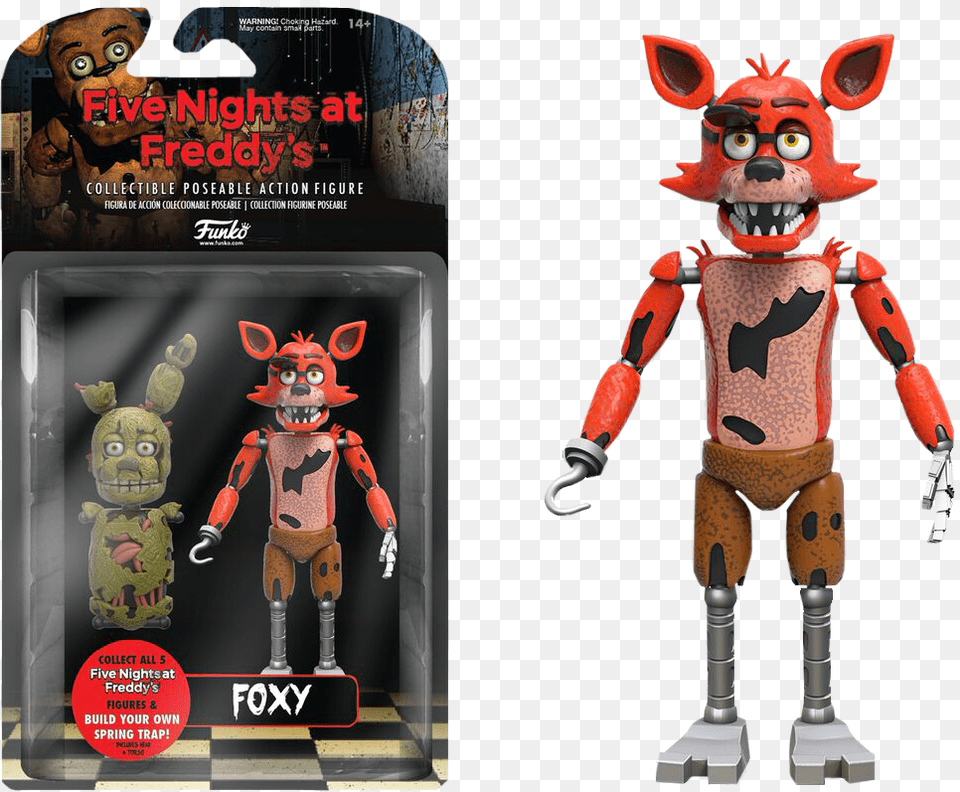 Funko Foxy Collectible Action Figure Fnaf Foxy Action Figure, Toy, Robot Free Transparent Png