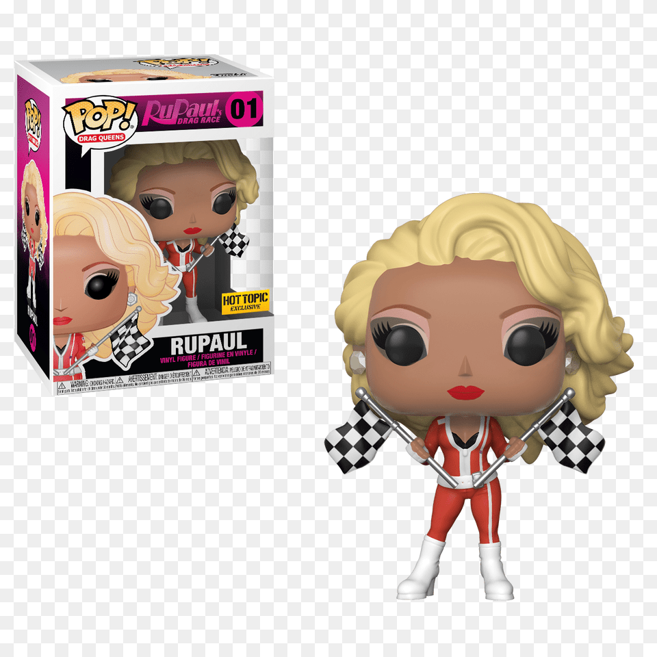 Funko Funko Pop Drag Queen Image Rupaul Drag Race Funko, Doll, Toy, Baby, Person Png