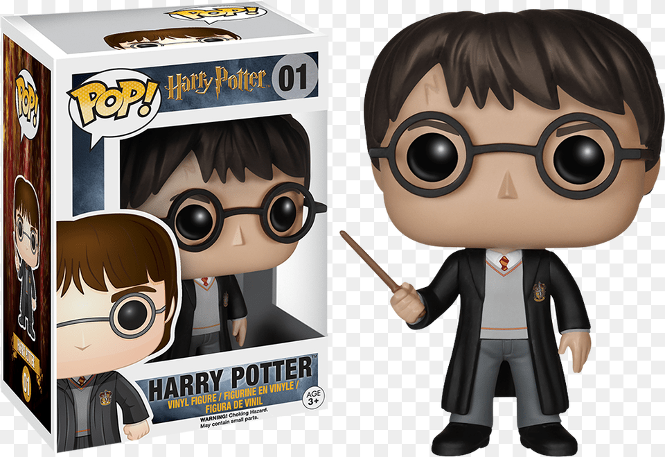 Funko Harry Potter Vinyl Pop Harry Potter, Book, Comics, Publication, Adult Free Png