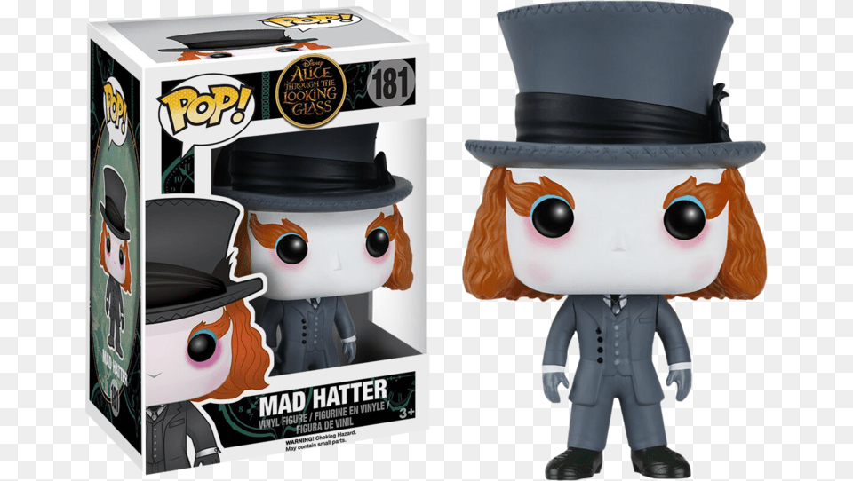 Funko Mad Hatter, Face, Head, Person, Baby Free Png Download