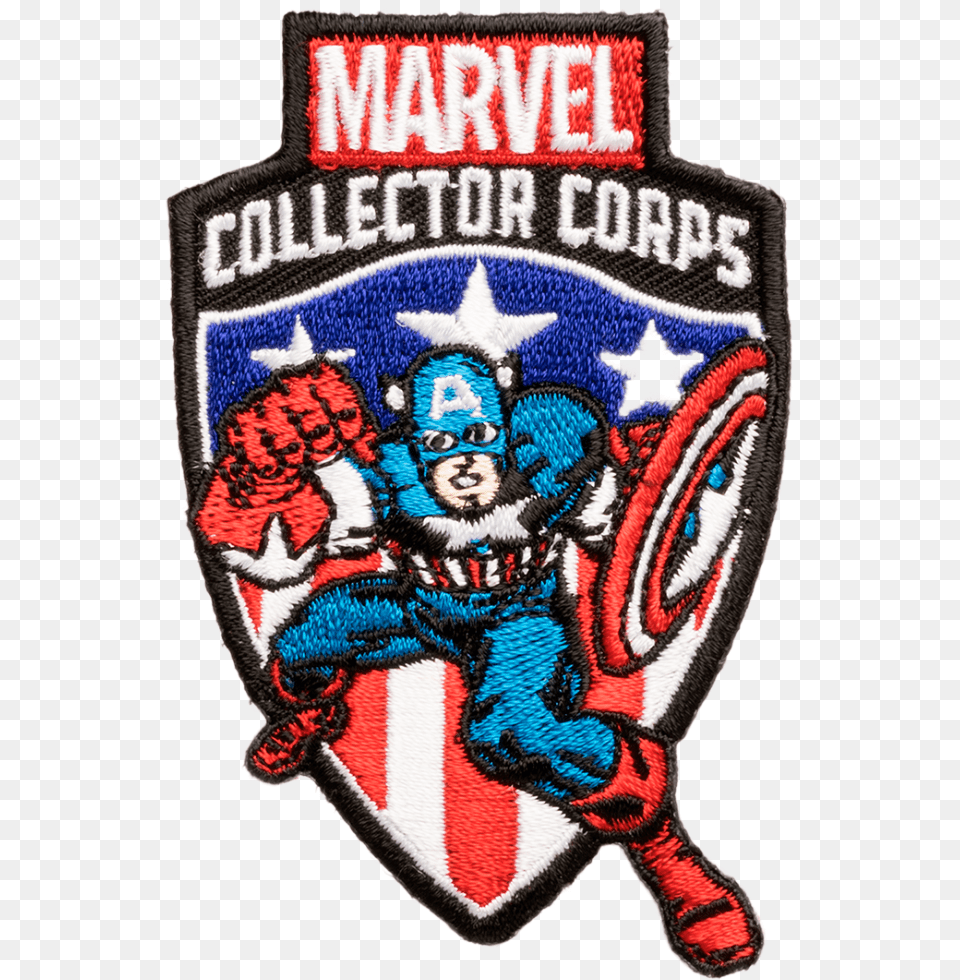 Funko Marvel Collector Corps Captain America Exclusive Funko, Badge, Logo, Symbol, Person Free Transparent Png
