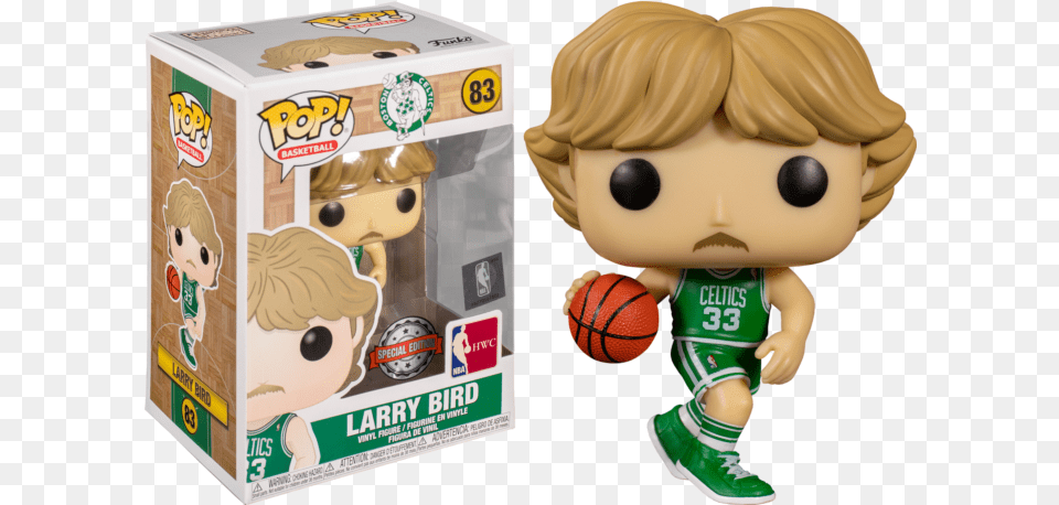 Funko Nba Basketball Larry Bird Funko Pop, Ball, Basketball (ball), Sport, Baby Png Image