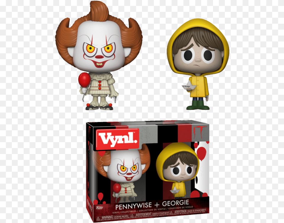 Funko Pennywise And Georgie, Baby, Person, Face, Head Png