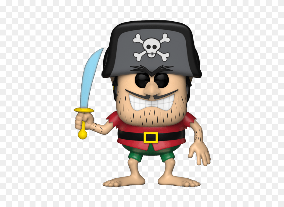 Funko Pop Ad Icons Jean Lafoote From Capn Crunch Cereal, Person, Pirate, Baby, Face Free Png