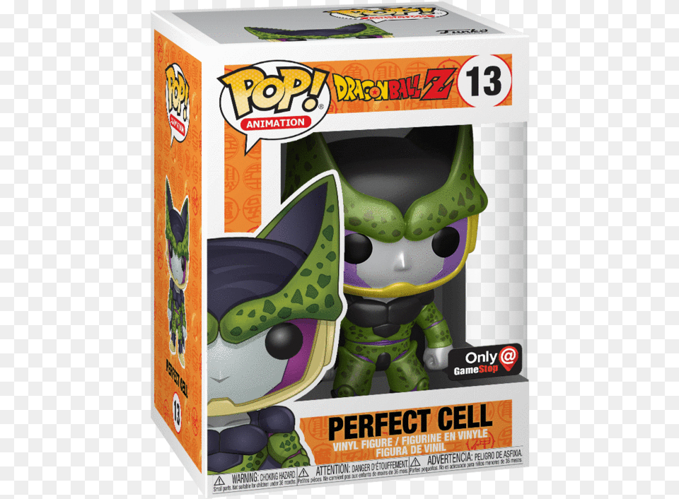 Funko Pop Animation Funko Pop Perfect Cell, Baby, Person, Box Free Png Download