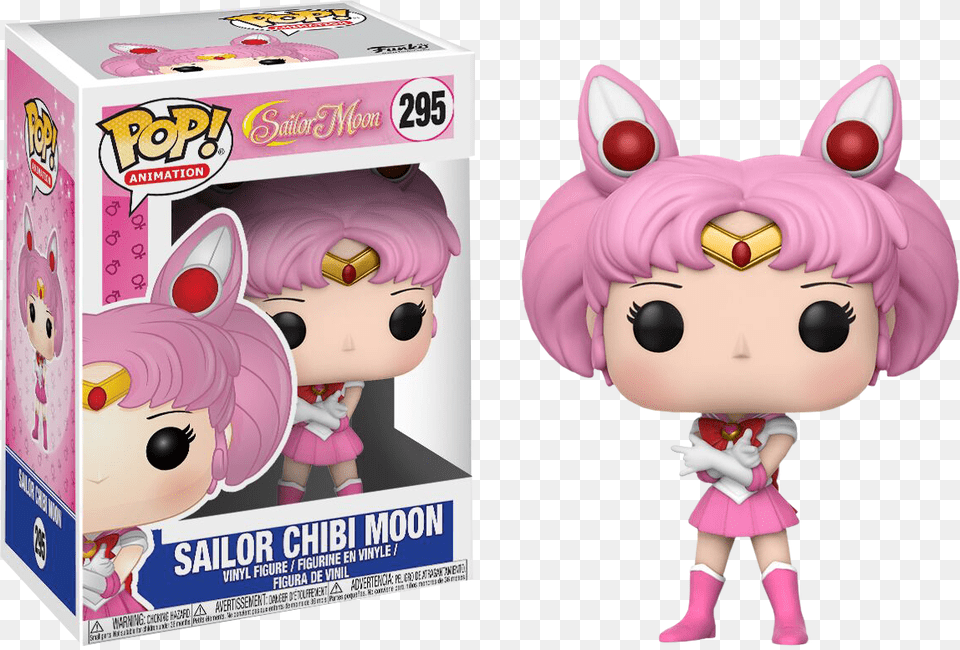 Funko Pop Anime Sailor Moon Sailor Venus With Artemis Sailor Moon Chibi Moon Pop Vinyl Figure, Figurine, Doll, Toy, Face Png