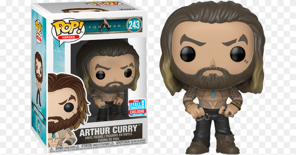 Funko Pop Arthur Curry, Baby, Person, Face, Head Png Image